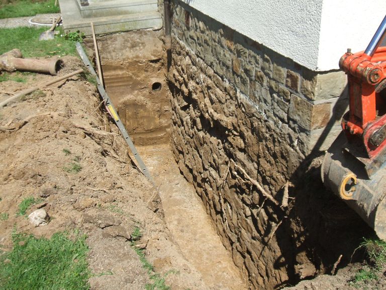 Baggerungen in Wien – Kellerausschachtung 1070