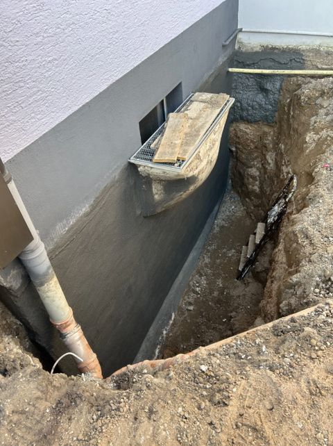 Feuchter Keller: Keller ausschachten in Bezirk Tulln